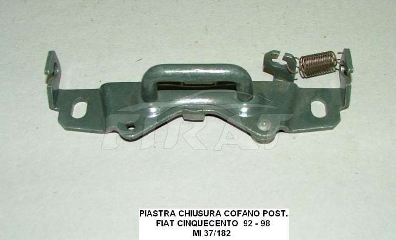 PIASTRA CHIUSURA PORTELLONE FIAT CINQUECENTO